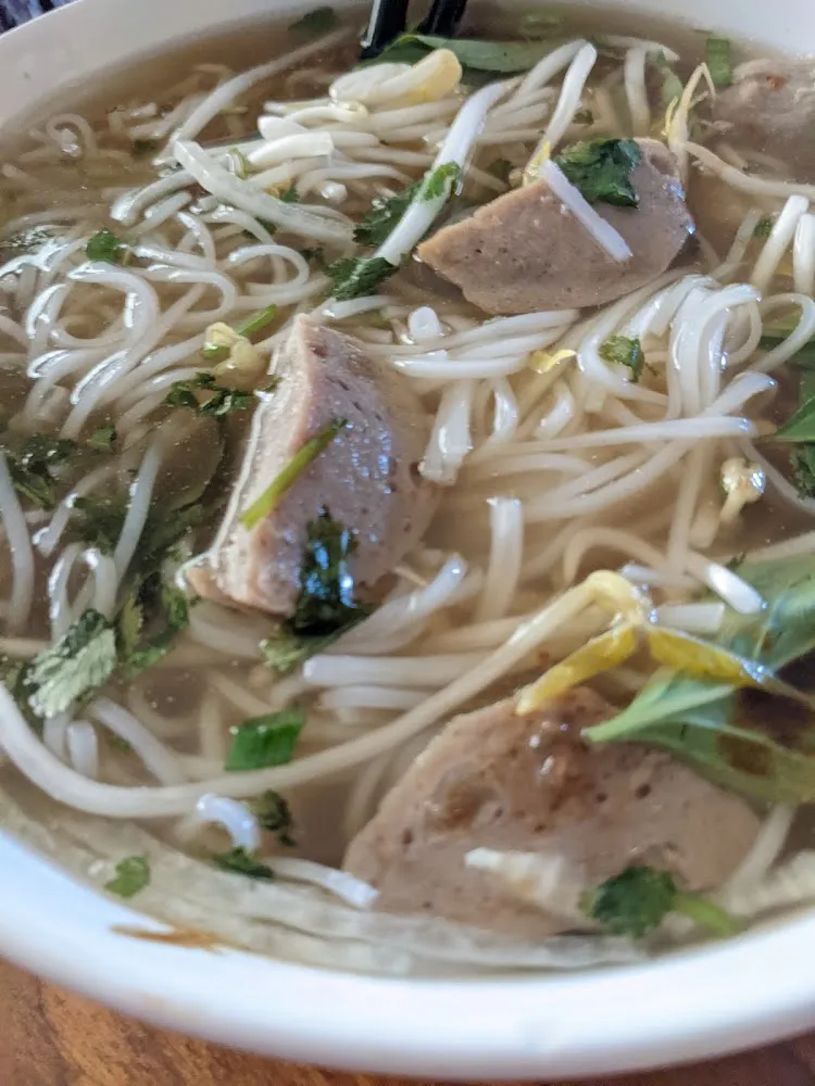 Beef Meatball Pho