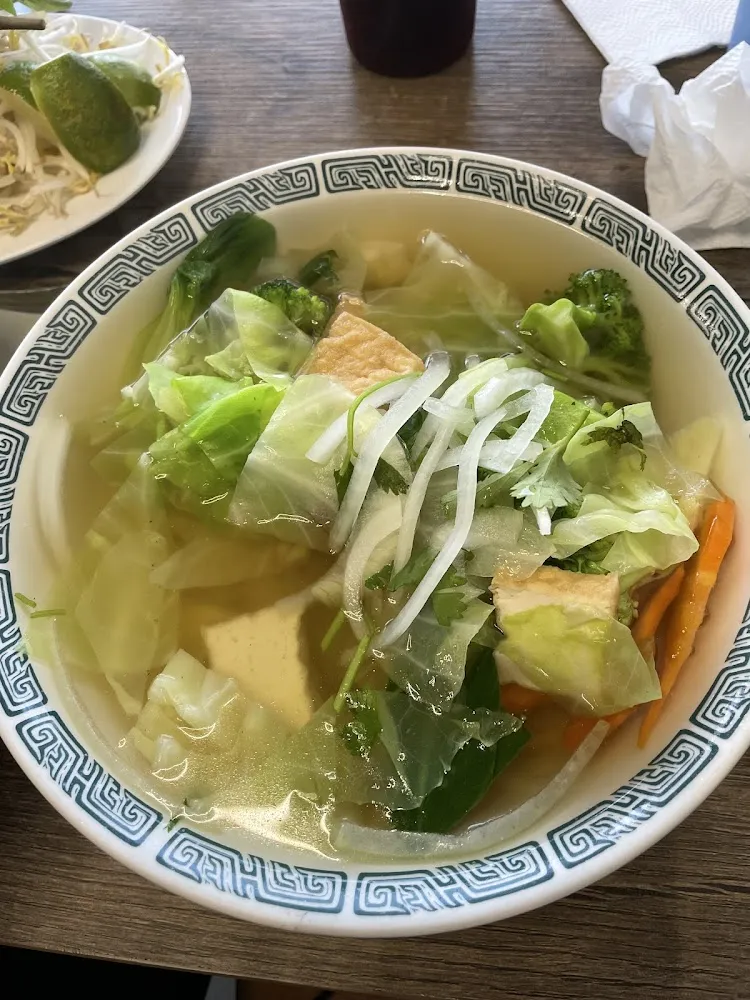 Tofu and Vegetable Broth